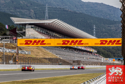 DHL Banner Free Practice 1 at Fuji Speedway - Shizuoka Prefecture - Japan