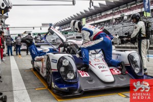 Toyota Pit Lane Ambience Qualifying LMP1 Anthony Davidson (GBR) / Nicolas Lapierre (FRA) / Sebastien Buemi (CHE) / drivers of car #8 LMP1 Toyota Racing (JPN) Toyota TS 040 - Hybrid at Fuji Speedway - Shizuoka Prefecture - Japan