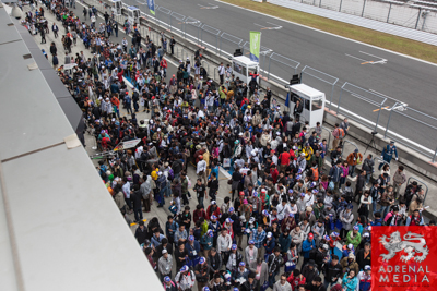 Autograph session for the fans to meet the drivers at Fuji Speedway - Shizuoka Prefecture - Japan