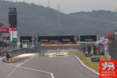 Start of the race at Fuji Speedway - Shizuoka Prefecture - Japan