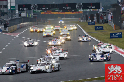 Start of the race at Fuji Speedway - Shizuoka Prefecture - Japan
