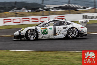 Patrick Pilet (DEU) / Frederic Makowiecki (FRA) / drivers of car #92 LMGTE PRO Porsche Team Manthey (DEU) Porsche 911 RSR at Fuji Speedway - Shizuoka Prefecture - Japan