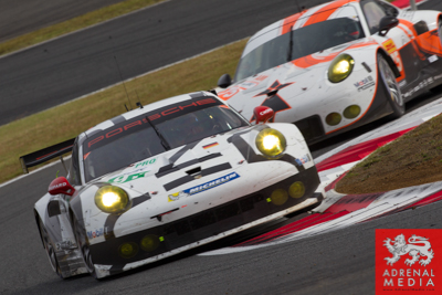 Richard Lietz (AUT) / Jorg Bergmeister (DEU) / drivers of car #91 LMGTE PRO Porsche Team Manthey (DEU) Porsche 911 RSR at Fuji Speedway - Shizuoka Prefecture - Japan