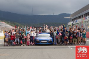 Fuji School, Kids with Safety Car at Fuji Speedway - Shizuoka Prefecture - Japan