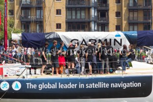 Pyro1 - Clipper Round the World Race, St Katherine Docks  12th July 2014