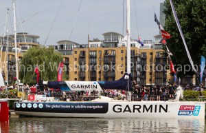 Pyro1 - Clipper Round the World Race, St Katherine Docks  12th July 2014