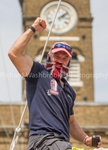 Pyro1 - Clipper Round the World Race, St Katherine Docks  12th July 2014