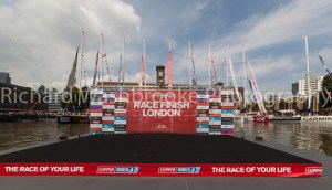 Pyro1 - Clipper Round the World Race, St Katherine Docks  12th July 2014