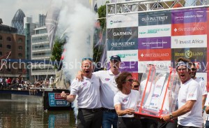 Pyro1 - Clipper Round the World Race, St Katherine Docks  12th July 2014