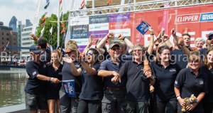 Pyro1 - Clipper Round the World Race, St Katherine Docks  12th July 2014
