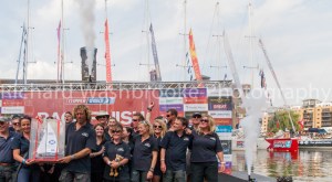 Pyro1 - Clipper Round the World Race, St Katherine Docks  12th July 2014