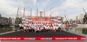 Pyro1 - Clipper Round the World Race, St Katherine Docks  12th July 2014