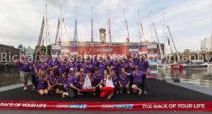 Pyro1 - Clipper Round the World Race, St Katherine Docks  12th July 2014