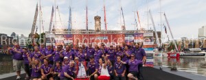Pyro1 - Clipper Round the World Race, St Katherine Docks  12th July 2014
