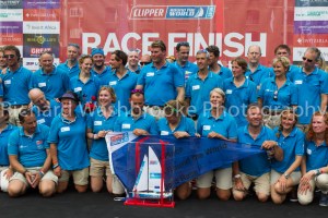 Pyro1 - Clipper Round the World Race, St Katherine Docks  12th July 2014