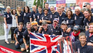 Pyro1 - Clipper Round the World Race, St Katherine Docks  12th July 2014