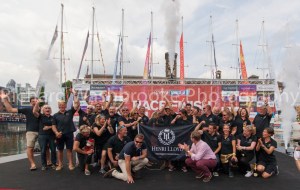 Pyro1 - Clipper Round the World Race, St Katherine Docks  12th July 2014