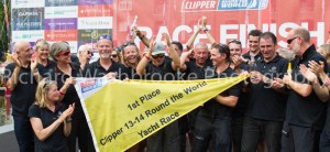 Pyro1 - Clipper Round the World Race, St Katherine Docks  12th July 2014