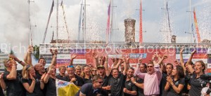 Pyro1 - Clipper Round the World Race, St Katherine Docks  12th July 2014