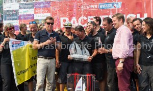 Pyro1 - Clipper Round the World Race, St Katherine Docks  12th July 2014