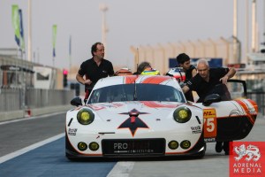 Francois Perrodo (FRA) / Emmanuel Collard (FRA) / Matthieu Vaxiviere (FRA) / Car #75 LMGTE AM Prospeed Competition (BEL) Porsche 911 GT3 RSR - 6 Hours of Bahrain at Bahrain International Circuit (BIC) - Sakhir - Kingdom of Bahrain