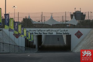 Exit from the circuit WEC Flags - 6 Hours of Bahrain at Bahrain International Circuit (BIC) - Sakhir - Kingdom of Bahrain