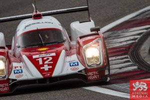 Nicolas Prost (FRA) / Nick Heidfeld (DEU) / Mathias Beche (CHE) / Car #12 LMP1 Rebellion Racing (CHE) Rebellion Toyota R-One Free Practice 1 - 6 Hours of Shanghai at Shanghai International Circuit - Shanghai - China