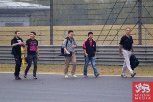 Teams walking the Shanghai Track - 6 Hours of Shanghai at Shanghai International Circuit - Shanghai - China