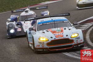 Alex MacDowall (GBR) / Darryl O'Young (CAN) / Fernando Rees (BRA) / drivers of car #99 LMGTE PRO Aston Martin Racing (GBR) Aston Martin Vantage V8 Free Practice 2 - 6 Hours of Shanghai at Shanghai International Circuit - Shanghai - China