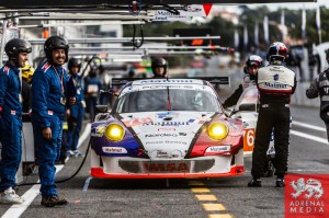 Raymond Narac (FRA) / Nicolas Armindo (FRA) / Christina Nielsen (DNK) drivers of car #76 IMSA PERFORMANCE MATMUT  (FRA) Porsche 911 GT3 RSR Qualifying 1 LMGTE and GTC at Circuito Estoril - Cascais - Portugal