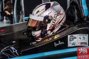 Christien Klien (AUT) in car Christian Klien (AUT) / Gary Hirsch (CHE) / Pierre Ragues (FRA) drivers of car #43 NEWBLOOD BY MORAND RACING  (CHE) Morgan - Judd Qualifying 2 LMP2 at Circuito Estoril - Cascais - Portugal