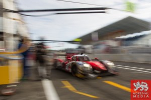 Pierre Thiriet (FRA) / Ludovic Badey (FRA) / Tristan Gommendy (FRA) drivers of car #46 THIRIET BY TDS RACING  (FRA) Ligier JS P2 - Nissan Qualifying 2 LMP2 at Circuito Estoril - Cascais - Portugal