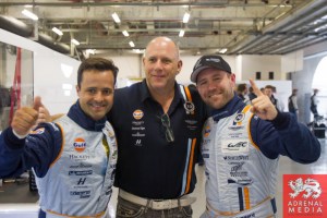 Paul Dalla Lana (CAN) / Pedro Lamy (PRT) / Christoffer Nygaard (DNK) / Car #98 LMGTE AM Aston Martin Racing (GBR) Aston Martin Vantage V8 qualify for pole Qualifying - LMGTE Pro & LMGTE Am - 6 Hours of Shanghai at Shanghai International Circuit - Shanghai