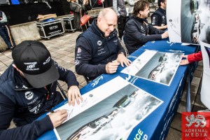Paul Dalla Lana (CAN) / Pedro Lamy (PRT) / Christoffer Nygaard (DNK) / Car #98 LMGTE AM Aston Martin Racing (GBR) Aston Martin Vantage V8 Autograph Session - 6 Hours of Shanghai at Shanghai International Circuit - Shanghai - China