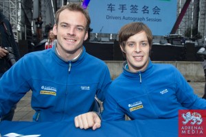 Matthew Howson (GBR) / Richard Bradley (GBR) / Alexandre Imperatori (CHE) / Car #47 LMP2 KCMG (HKG) Oreca 03-Nissan Autograph Session - 6 Hours of Shanghai at Shanghai International Circuit - Shanghai - China