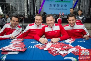 Audi team Autograph Session - 6 Hours of Shanghai at Shanghai International Circuit - Shanghai - China