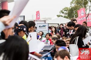 Mark Webber Autograph Session - 6 Hours of Shanghai at Shanghai International Circuit - Shanghai - China