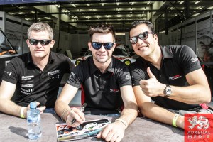 Francois Perrodo (FRA) / Emmanuel Collard (FRA) / Matthieu Vaxiviere (FRA) / Car #75 LMGTE AM Prospeed Competition (BEL) Porsche 911 GT3 RSR - 6 Hours of Bahrain at Bahrain International Circuit (BIC) - Sakhir - Kingdom of Bahrain