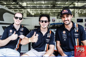Alex MacDowall (GBR) / Abdulaziz Al Faisal (SAU) / Fernando Rees (BRA) / Car #99 LMGTE PRO Aston Martin Racing (GBR) Aston Martin Vantage V8 - 6 Hours of Bahrain at Bahrain International Circuit (BIC) - Sakhir - Kingdom of Bahrain