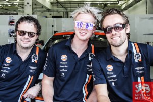 Kristian Poulsen (DNK) / David Heinemeier Hansson (DNK) / Nicki Thiim (DNK) / Car #95 LMGTE AM Aston Martin Racing (GBR) Aston Martin Vantage V8 - 6 Hours of Bahrain at Bahrain International Circuit (BIC) - Sakhir - Kingdom of Bahrain