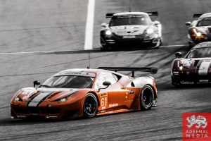 Alexander Talkanitsa (BLR) / Alessandro Pier Guidi (ITA) / Jeffrey Segal (USA) / Car #61 LMGTE AM AF Corse (ITA) Ferrari F458 Italia - 6 Hours of Bahrain at Bahrain International Circuit (BIC) - Sakhir - Kingdom of Bahrain