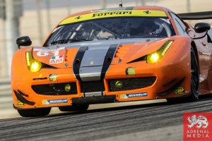 Alexander Talkanitsa (BLR) / Alessandro Pier Guidi (ITA) / Jeffrey Segal (USA) / Car #61 LMGTE AM AF Corse (ITA) Ferrari F458 Italia - 6 Hours of Bahrain at Bahrain International Circuit (BIC) - Sakhir - Kingdom of Bahrain