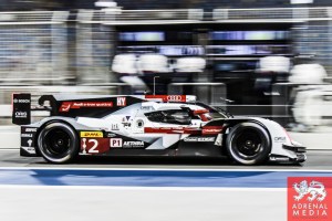 Marcel Fassler (CHE) / Andre Lotterer (DEU) / Benoit Treluyer (FRA) / Car #2 LMP1 Audi Sport Team Joest (DEU) Audi R18 e-tron quattro - 6 Hours of Bahrain at Bahrain International Circuit (BIC) - Sakhir - Kingdom of Bahrain