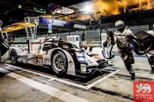 Timo Bernhard (DEU) / Mark Webber (AUS) / Brendon Hartley (NZL) / Car #20 LMP1 Porsche Team (DEU) Porsche 919 Hybrid - 6 Hours of Bahrain at Bahrain International Circuit (BIC) - Sakhir - Kingdom of Bahrain