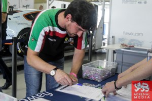 Drivers Signing On - 6 Hours of Sao Paulo at Interlagos Circuit - Sao Paulo - Brazil