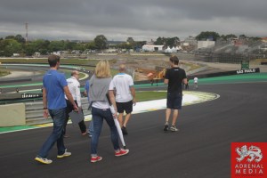 KCMG Team track Walk - 6 Hours of Sao Paulo at Interlagos Circuit - Sao Paulo - Brazil