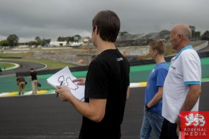 KCMG Team track Walk - 6 Hours of Sao Paulo at Interlagos Circuit - Sao Paulo - Brazil