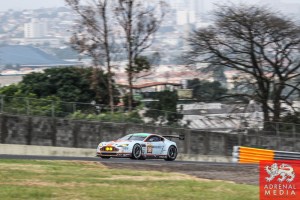 Paul Dalla Lana (CAN) / Pedro Lamy (PRT) / Christoffer Nygaard (DNK) / Car #98 LMGTE AM Aston Martin Racing (GBR) Aston Martin Vantage V8 - 6 Hours of Sao Paulo at Interlagos Circuit - Sao Paulo - Brazil
