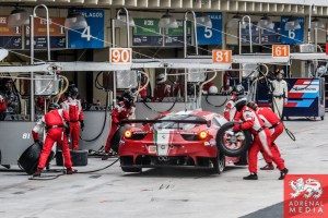 Stephen Wyatt (AUS) / Michele Rugolo (ITA) / Andrea Bertolini (ITA) / Car #81 LMGTE AM AF Corse (ITA) Ferrari F458 Italia - 6 Hours of Sao Paulo at Interlagos Circuit - Sao Paulo - Brazil