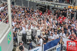 Paddock Celebrations - 6 Hours of Sao Paulo at Interlagos Circuit - Sao Paulo - Brazil